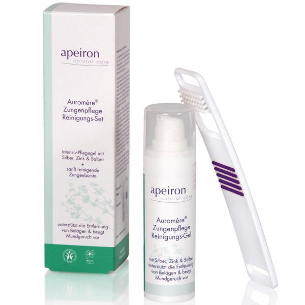 Apeiron Zungenpflege Reinigungs-Set Apeiron Zungenpflege Reinigungs-Set
