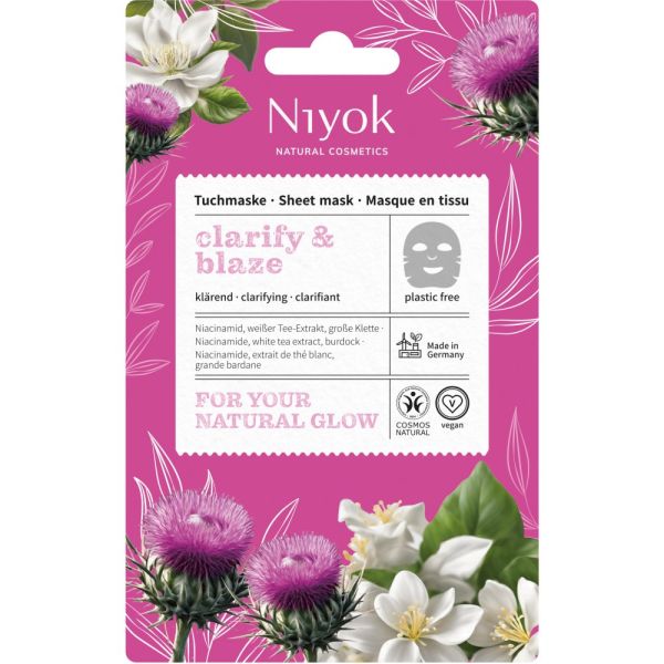 Niyok Tuchmaske clarify & blaze