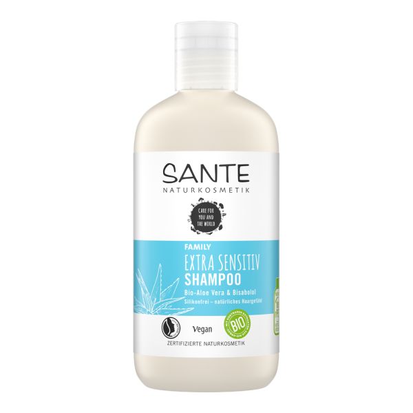 Sante Extra Sensitiv Shampoo Bio-Aloe Vera & Bisabolol 250ml