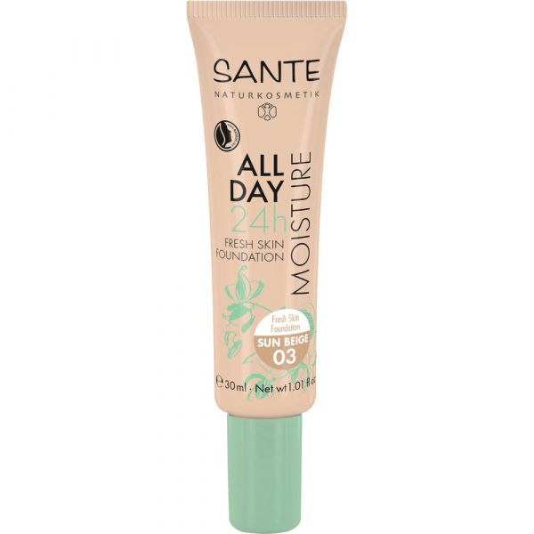 Sante ALL DAY 24h FRESH SKIN FOUNDATION 03 Sun Beige