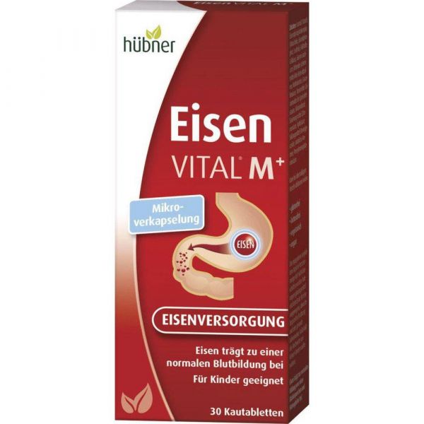 Hübner Eisen VITAL® M+ Kautabletten