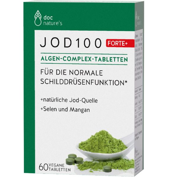 doc nature’s Jod 100 Forte+ Algen-Complex Tabl. doc nature’s Jod 100 Forte+ Algen-Complex Tabl.