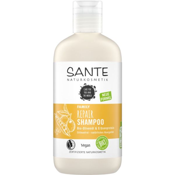 Sante Repair Shampoo Bio-Olivenöl & Erbsenprotein 250ml Sante Repair Shampoo Bio-Olivenöl & Erbsenprotein 250ml