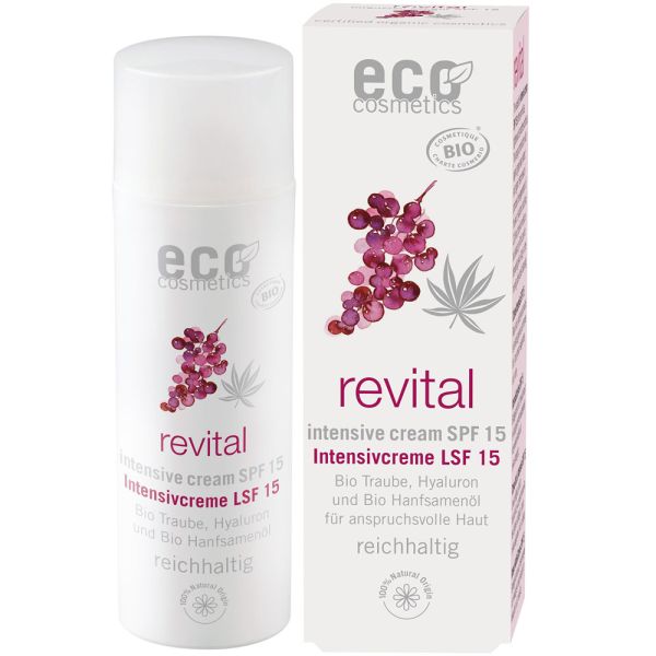 Eco Cosmetics revital Intensivcreme LSF 15