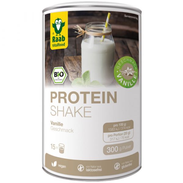 Raab Vitalfood Protein Shake Vanille Pulver