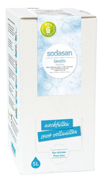 Sodasan Liquid sensitive Seife 5 Liter