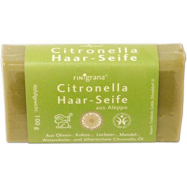 Finigrana Aleppo Haarseife Citronella