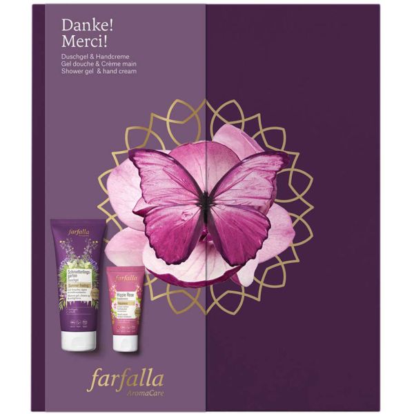Farfalla Set Danke! Merci!