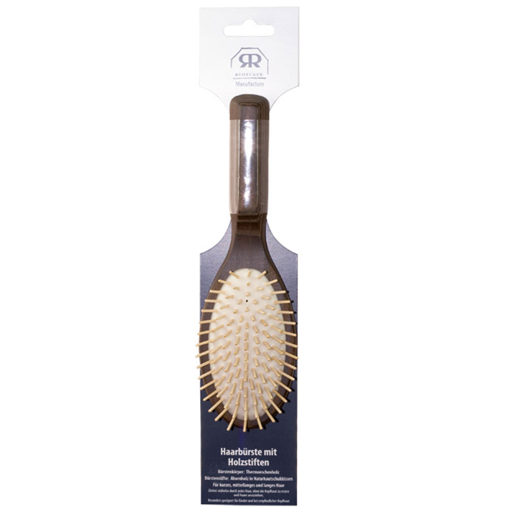 Redecker Brosse à cheveux bois thermique ovale - Redecker