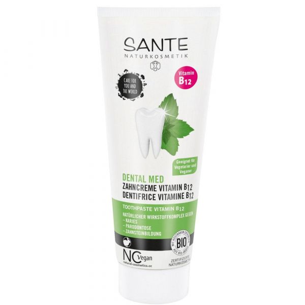 Sante Zahncreme Vitamin B12 mit Fluorid