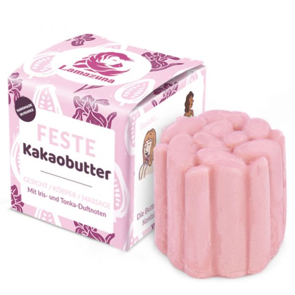 Lamazuna Feste Kakaobutter Iris & Tonka Bohne Lamazuna Feste Kakaobutter Iris & Tonka Bohne