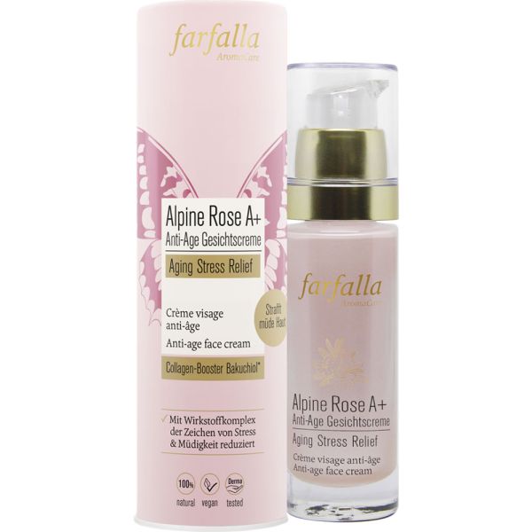 Farfalla Alpine Rose A+ Anti-Age Gesichtscreme Aging Stress Relief