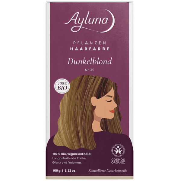 Ayluna Pflanzen-Haarfarbe Dunkelblond