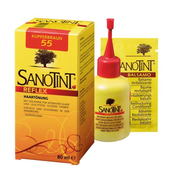 SANOTINT® Farb Reflextönung Kupferbraun Nr.55 SANOTINT® Farb Reflextönung Kupferbraun Nr.55