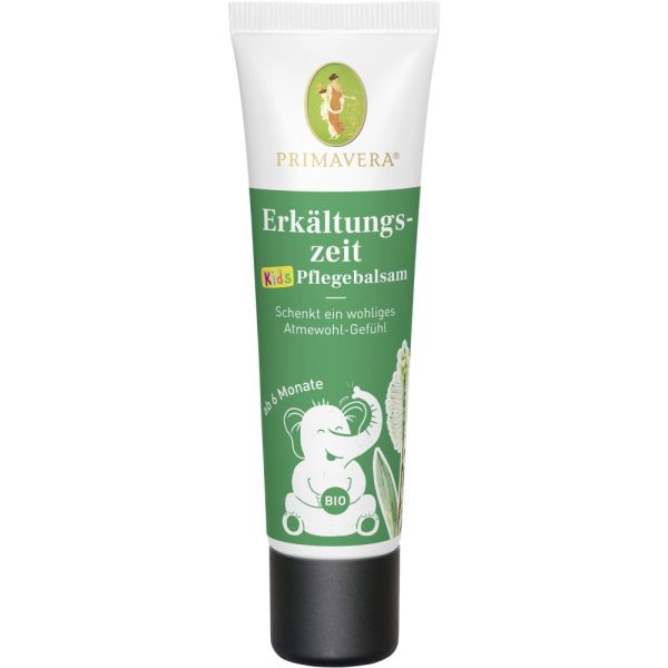 Primavera Erkältungszeit Baby & Kinder Pflegebalsam bio