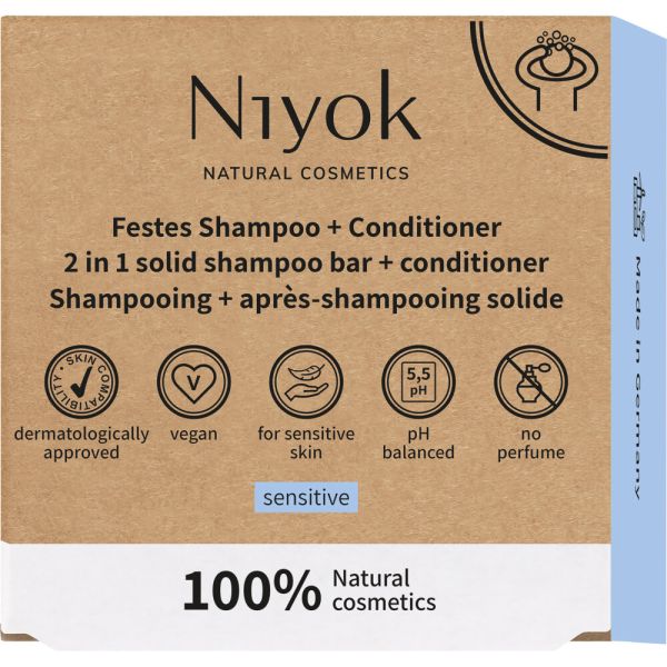 Niyok 2in1 Festes Shampoo sensiti
