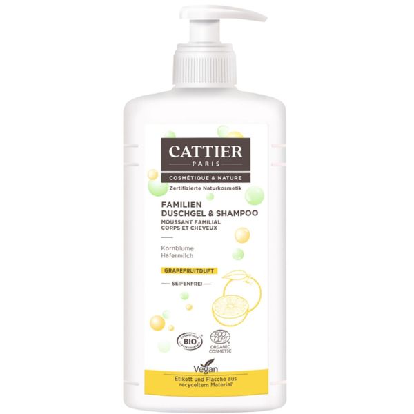 Cattier Familien Duschgel & Shampoo Cattier Familien Duschgel & Shampoo