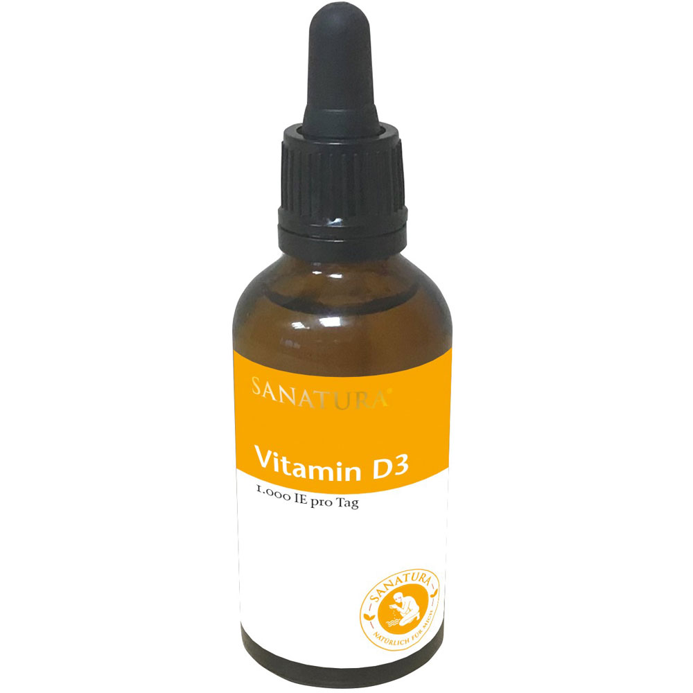 Sanatura Vitamine D3 gouttes 50 ml - Sanatura