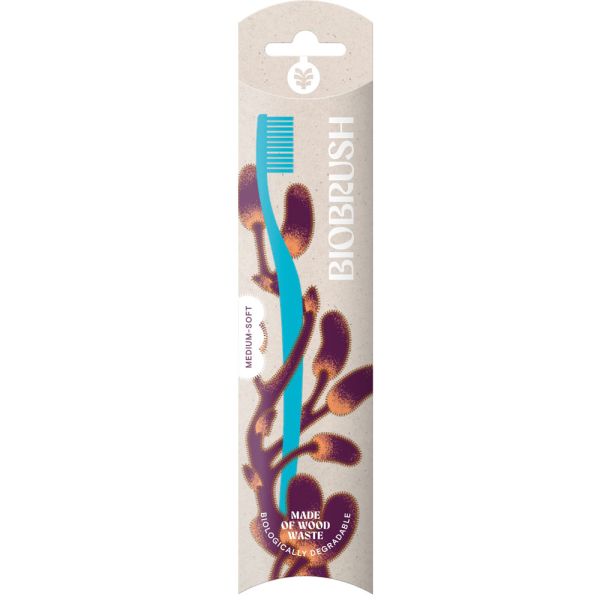 Biobrush Zahnbürste blau
