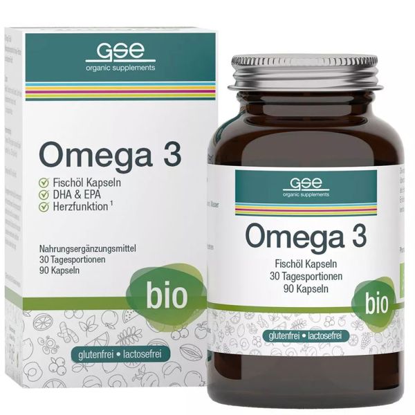 GSE Omega 3-Fischöl Kapseln