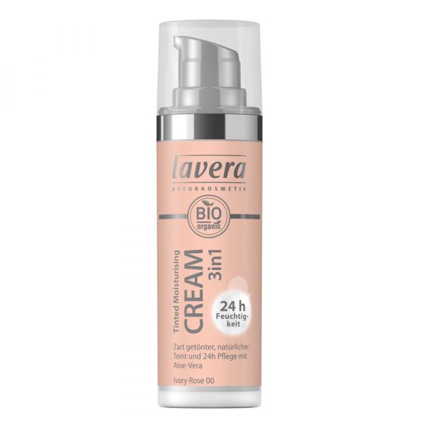 Lavera TINTED MOISTURISING CREAM 3in1 Rose 00