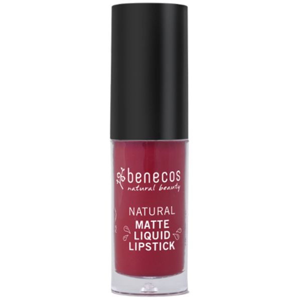 Benecos Matte Liquid Lipsticks bloody berry
