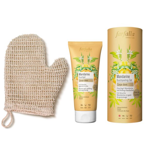 Farfalla Mandarine Duschpeeling-Set Farfalla Mandarine Duschpeeling-Set