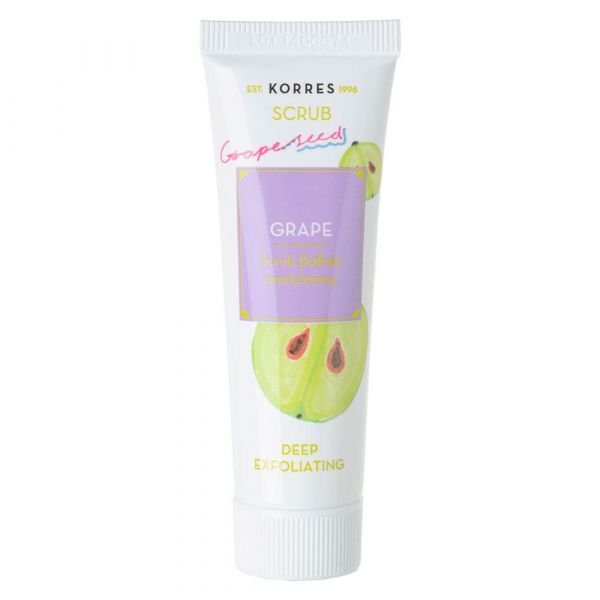 Korres Grape deep exfoliating scrub