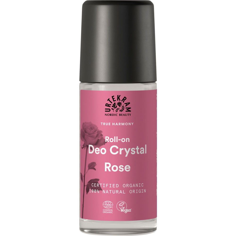 Urtekram Déodorant à bille cristal de rose 50 ml - Déodorants