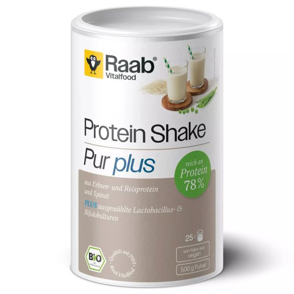 Raab Vitalfood Protein Shake Pur Plus Pulver Raab Vitalfood Protein Shake Pur Plus Pulver