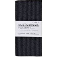 nordesign Naturschwammtuch schwarz