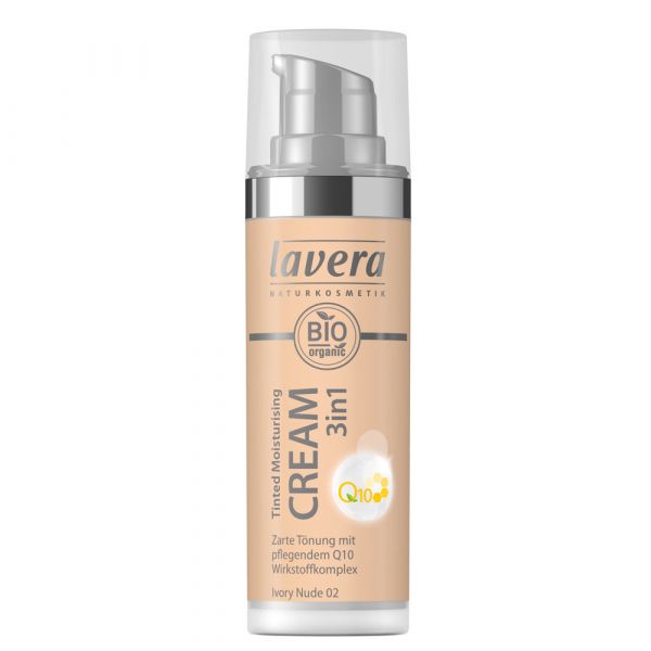 Lavera TINTED MOISTURISING CREAM 3in1 Q10 Nude 02