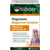 hübner® Magnesium Bisglycinat Komplex 60 Kapseln