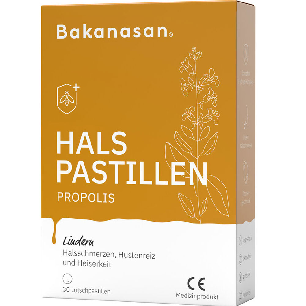 Bakanasan Halspastillen Propolis