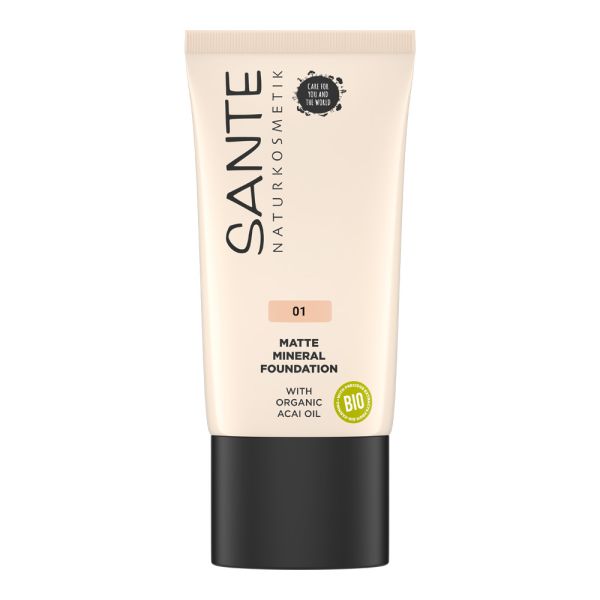 Sante Matte Mineral Foundation 01 Warm Linen