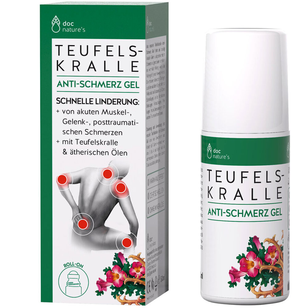 doc nature's Teufelskralle Anti-Schmerz Gel | Bio-Naturel.de