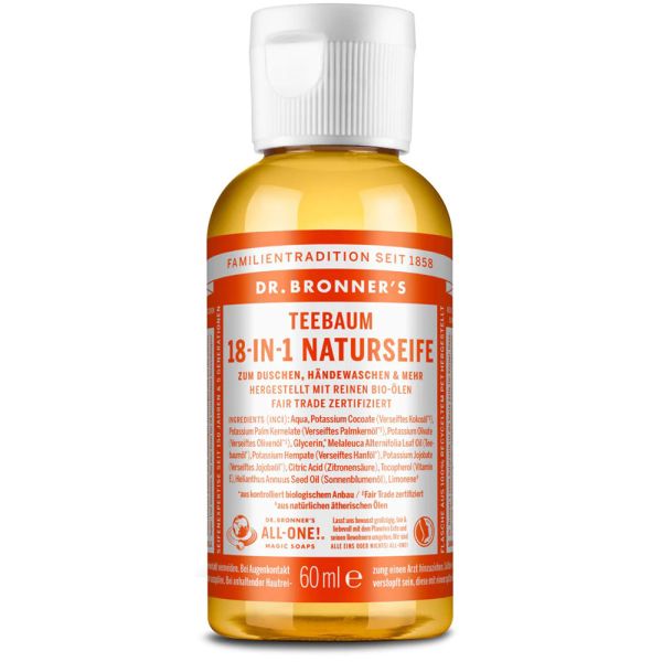 Dr. Bronners 18-IN-1 Naturseife Teebaum 59ml