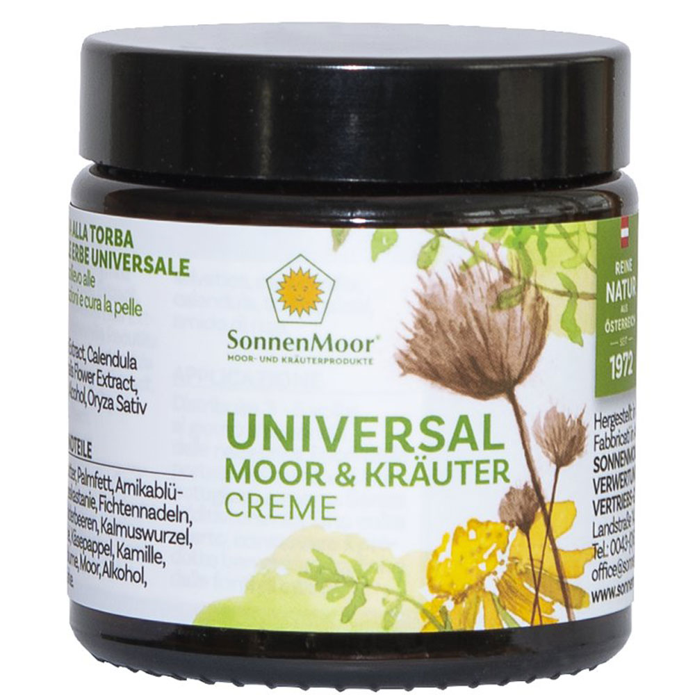 SonnenMoor Crème universelle à la tourbe et aux herbes 90 g - Soins de la peau