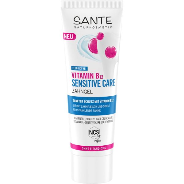 Sante Vitamin B12 Sensitive Care Zahngel ohne Fluorid