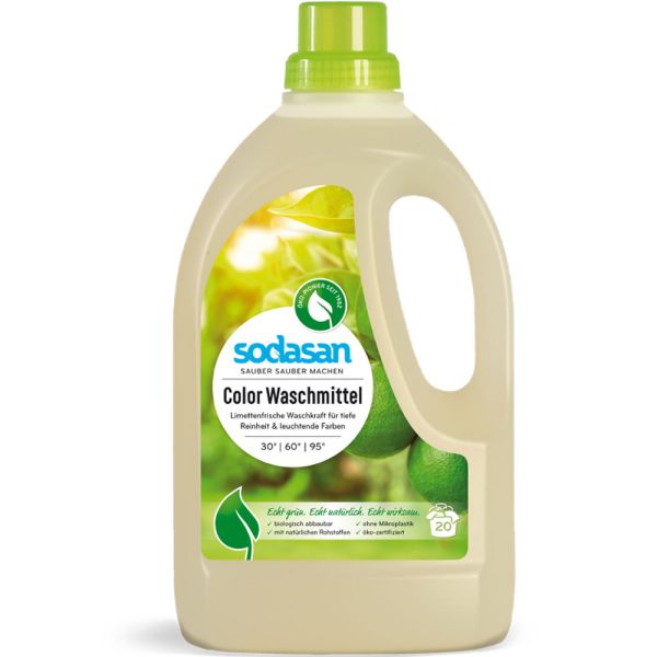 Sodasan Color Waschmittel Limette 1,5 Liter