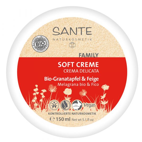 Sante Family Everyday Soft Cream bio Granatapfel & Feige Sante Family Everyday Soft Cream bio Granatapfel & Feige
