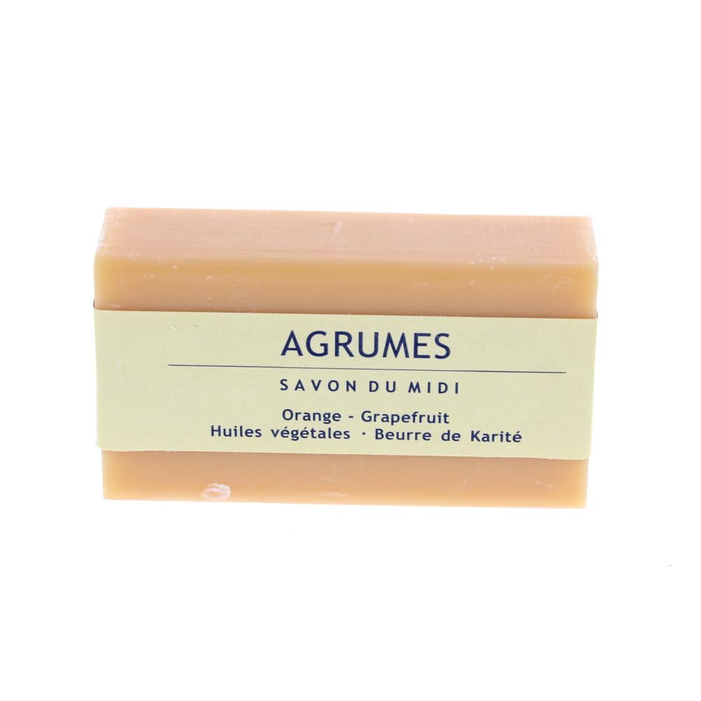 Savon Du Midi Orange-Pamplemousse Savon au karité 100 g - Savon Du Midi
