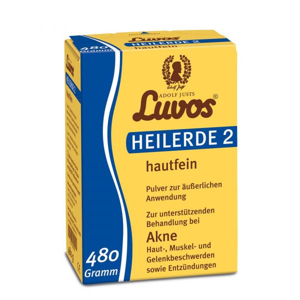 Luvos Heilerde 2 hautfein 480 g Luvos Heilerde 2 hautfein 480 g