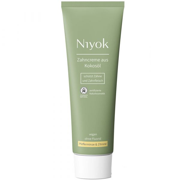 Niyok Zahncreme Pfefferminze & Zitrone Niyok Zahncreme Pfefferminze & Zitrone