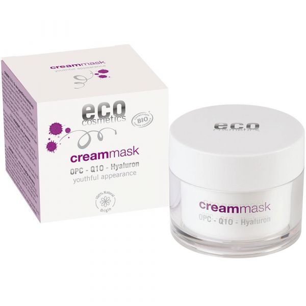 Eco Cosmetics Crememaske mit OPC Q10 und Hyaluron