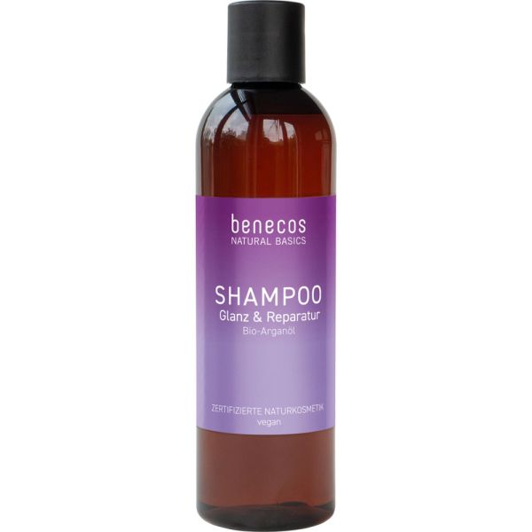 Benecos Natural Basics Shampoo Glanz & Reparatur Benecos Natural Basics Shampoo Glanz & Reparatur