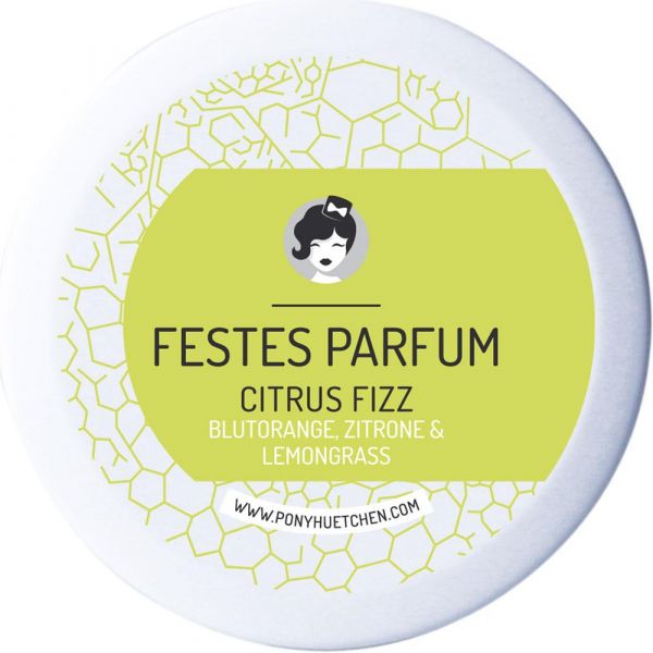 Ponyhütchen Festes Parfum Citrus Fizz