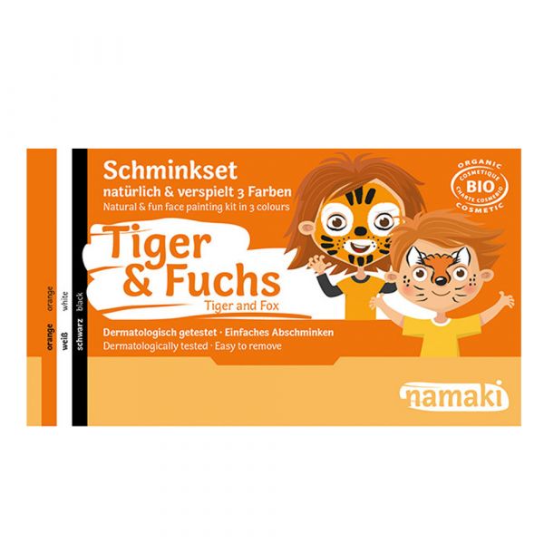 Namaki Cosmetics Schminkset Tiger & Fuchs