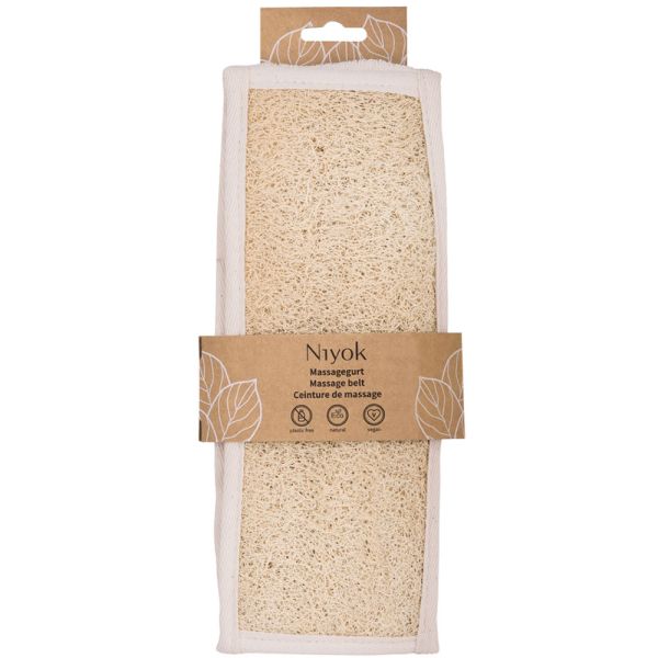 Niyok Massagegurt Luffa & Baumwolle