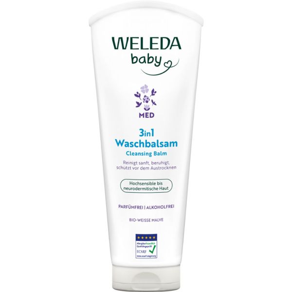 WELEDA 3in1 Waschbalsam Weisse Malve WELEDA 3in1 Waschbalsam Weisse Malve